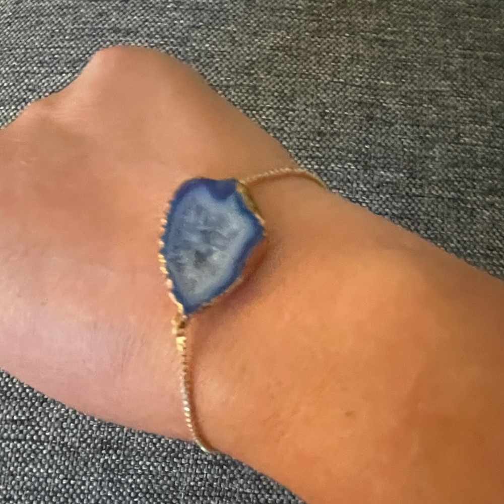 Gold fashion crystal bracelet
